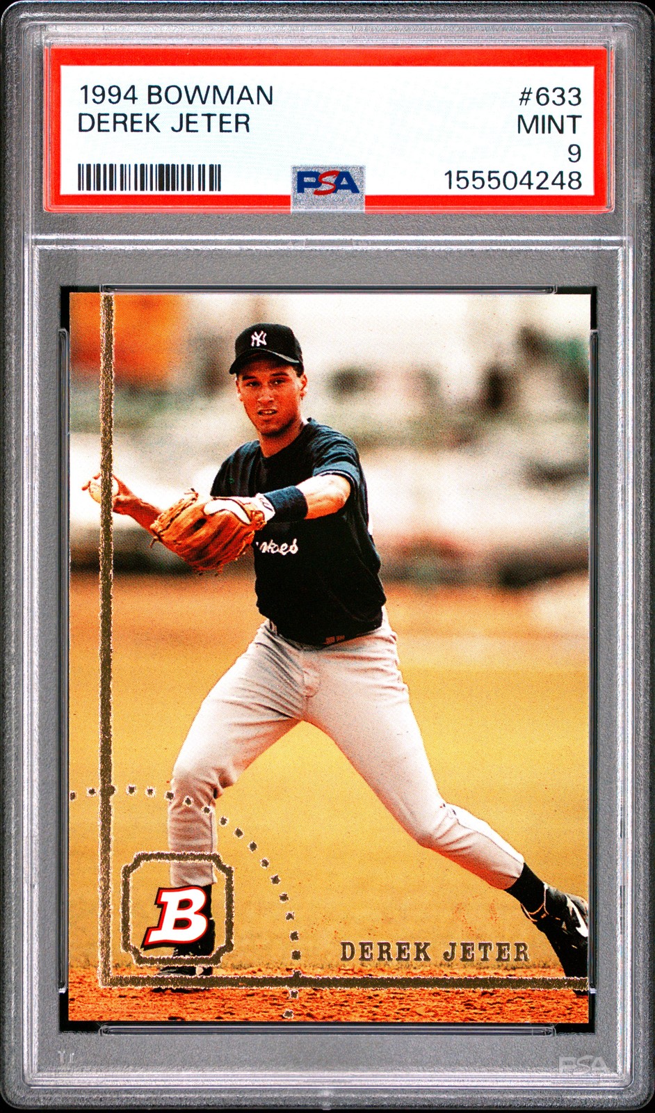 1994 BOWMAN #633 DEREK JETER PSA 9