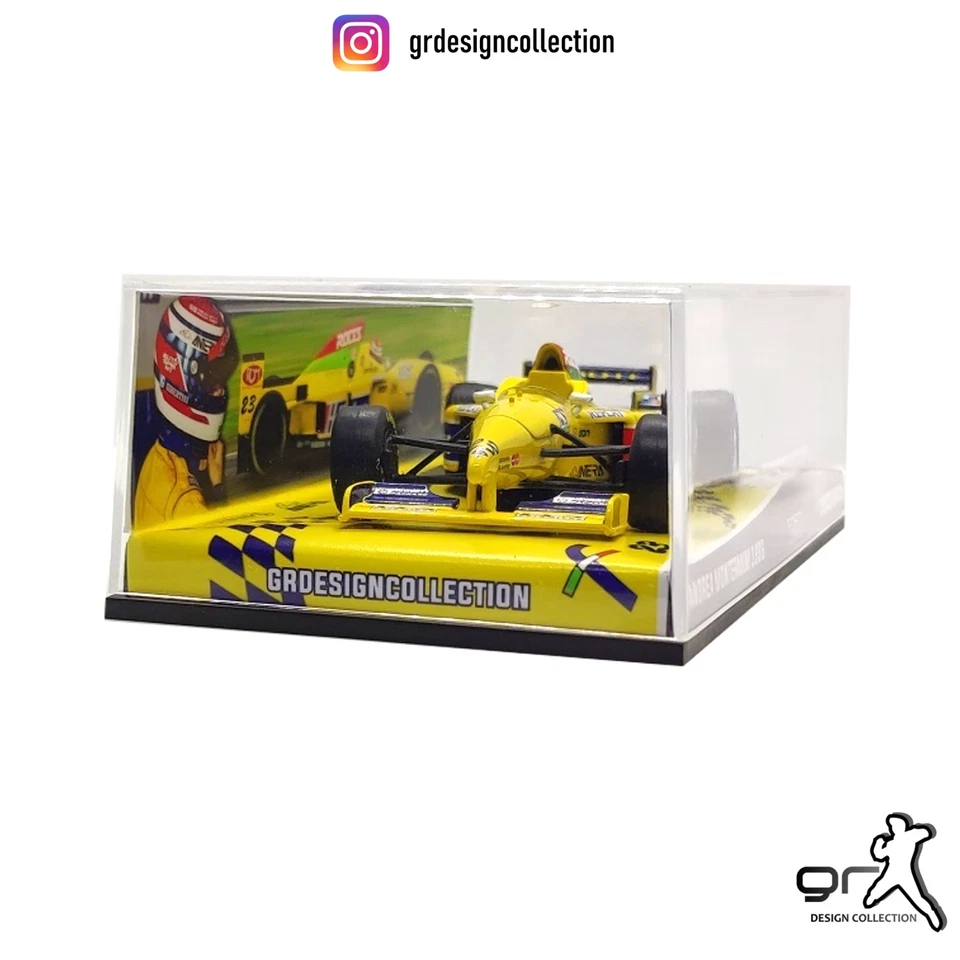 Andrea Montermini - Forti Ford FGO1-95B - F1 1996 GP / Altaya - IXO / 1:43 - Immagine 4 di 4