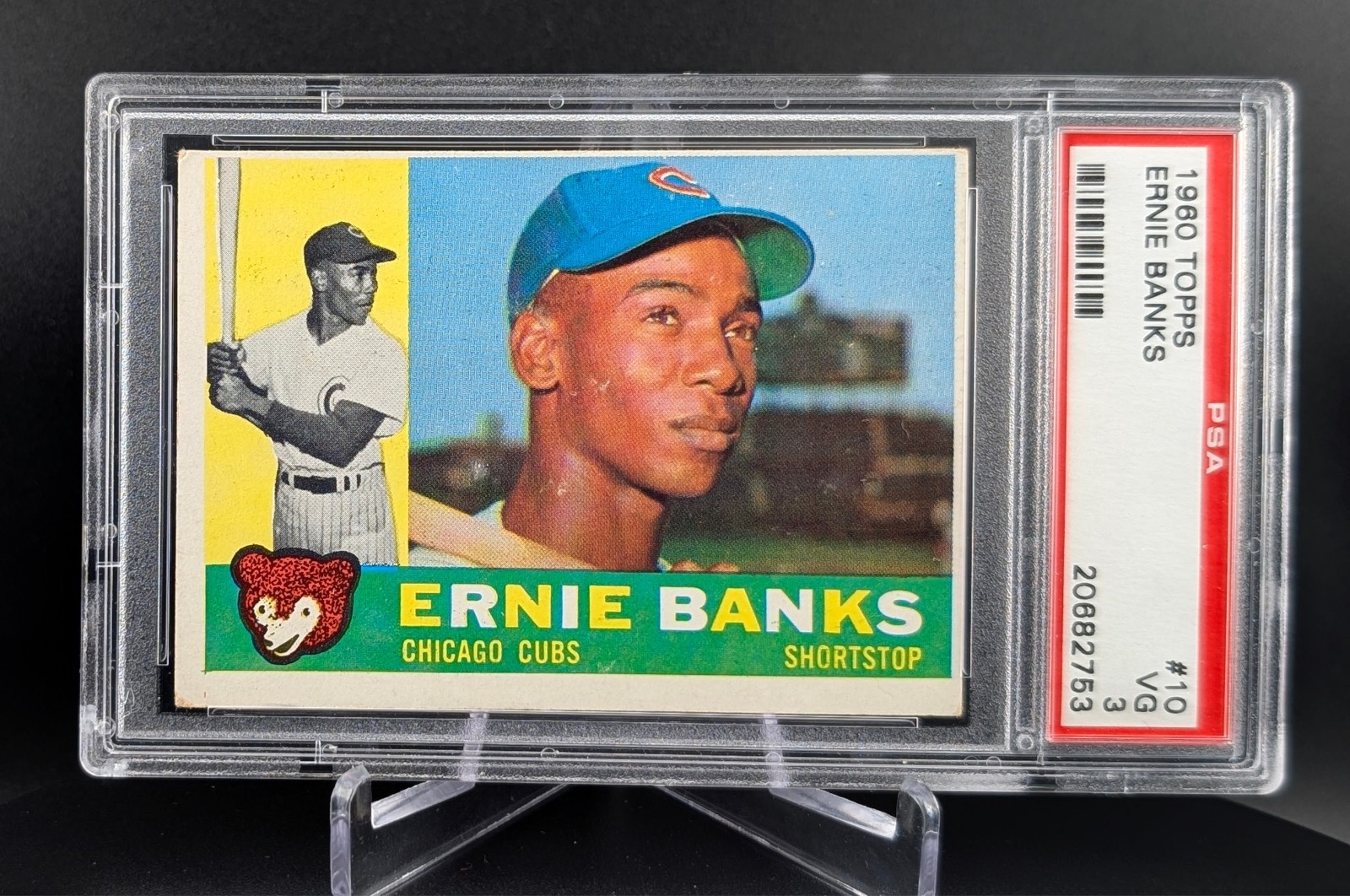 1960 Topps Ernie Banks #10 PSA 3