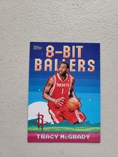 2025-26 Topps - 8-Bit Ballers #8B-27 Tracy McGrady Houston Rockets NM