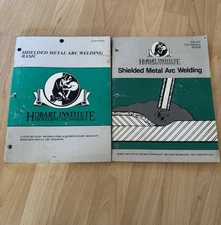Hobart Institute of Welding Technology Softcover Book Lot of 2