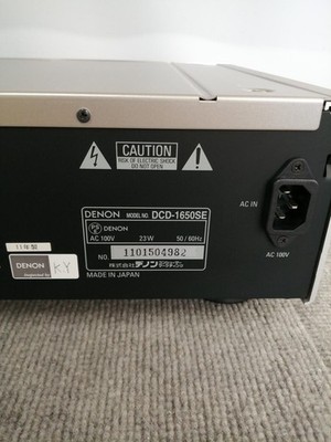 Denon DCD-1650SE SACD Player Good Condition from Japan | eBay