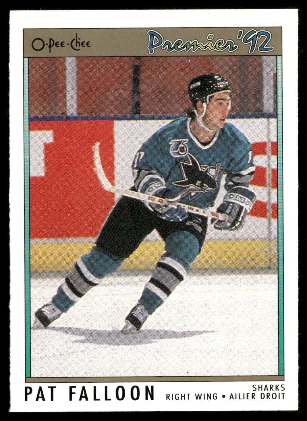 1991-92 O-Pee-Chee Premier #56 Pat Falloon