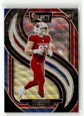 2024 Panini Select #196 Tip Reiman Tri-Color Prizm RC #/249