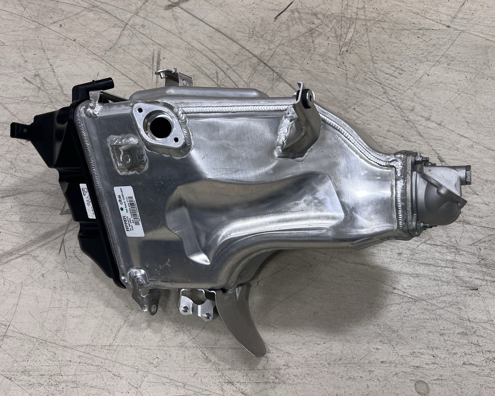 Ferrari 296 Radiator reservoir P/N 742173