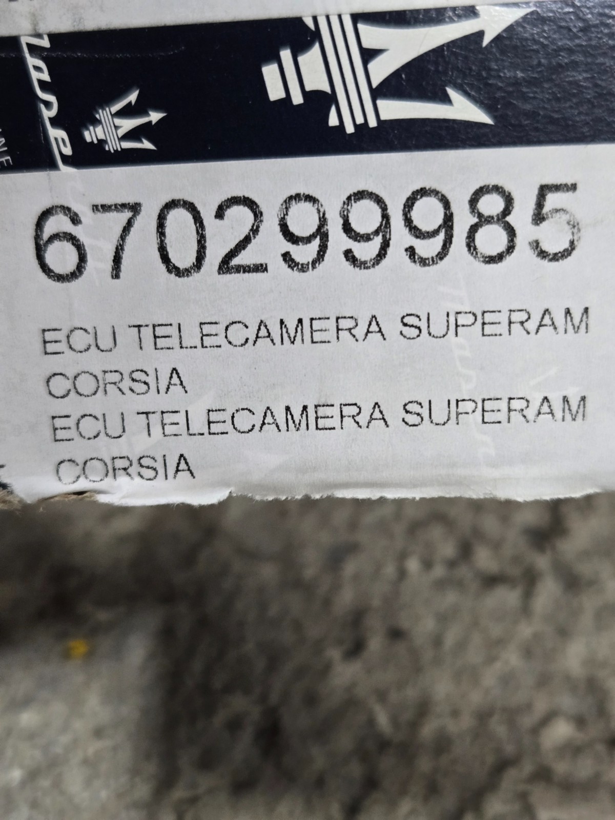 2021-2023 Maserati Levante M161 Active Lane Assist Front Camera 670299985 OEM