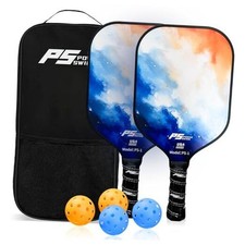 Pickleball Paddles Set of 2 - USAPA Approved Fiberglass Fiberglass set of 2