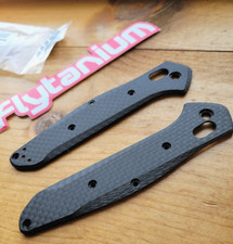 Flytanium Handle Kit For Benchmade 940 Osborne Series Carbon Fiber Construction