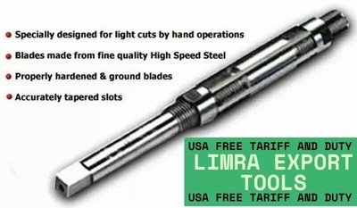 New HSS ADJUSTABLE HAND REAMER H6 - 19/32'' - 21/32'' / 15 - 16.6 MM EXPANDING HSS