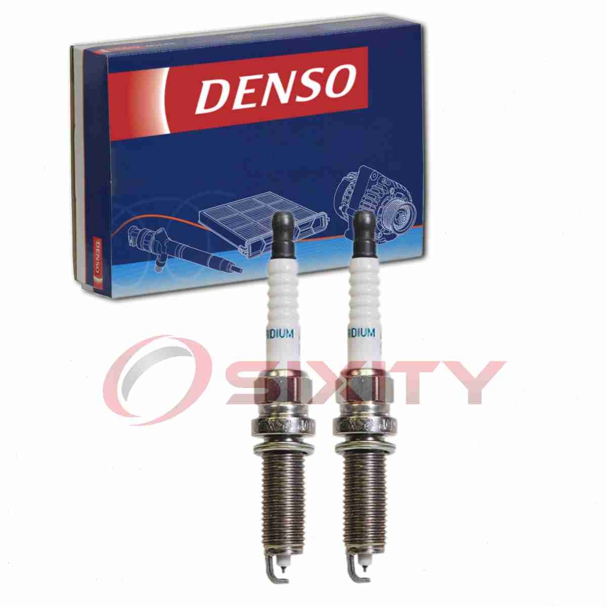 2 pc DENSO 3444 Spark Plugs for SC20HR11 LR0 32080 LR0 19484 90919-01253 ao