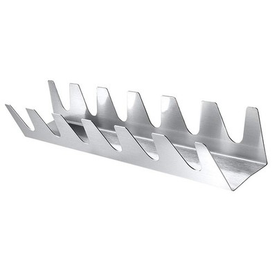 1PCS Edelstahl Pfannkuchen -Rack Tortillas Johnnycake Rack Wave für Home Store