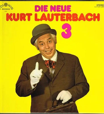Kurt Lauterbach Die Neue Kurt Lauterbach 3 NEAR MINT Colonia Vinyl LP