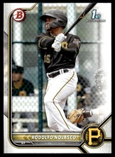 2022 Bowman Baseball #BP-69 Rodolfo Nolasco Pittsburgh Pirates 1st Bowman Paper