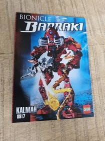 LEGO Bionicle 8917 Kalmah Barraki With Canister And Instructions Creeps Deep Squ