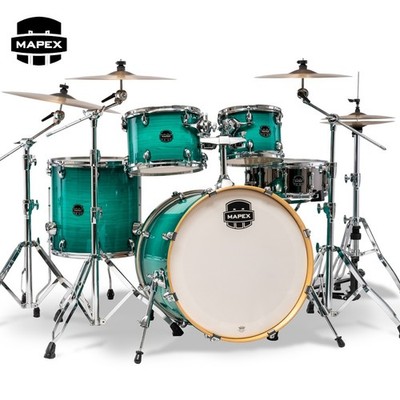 Mapex Armory 5PC 22'' Maple/Birch Fusion Shell Pack Jade Stone Burst AR529SVJO