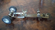Vintage 1/24 aluminum brass, Slot Car Chassis