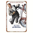Vintage "Pee-Wee'S Big Adventure" Tin Metal Signs Home Décor 8x12 Retro Iron for