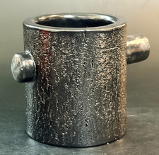 LegeArtisCeramics Black Stoneware Tea Mug Bru...