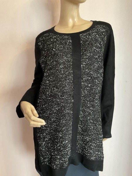 Women Gerry Weber Shirt Black Viscose 44 / XXL / #8254
