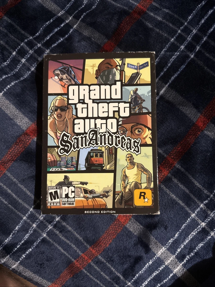 Grand Theft Auto: San Andreas PC Rating M-Mature Video Games for