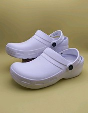 CROCS Unisex Specialist 2 II White UK SIZE 7 Shoes Work Nurse Doctor VGC Gift 