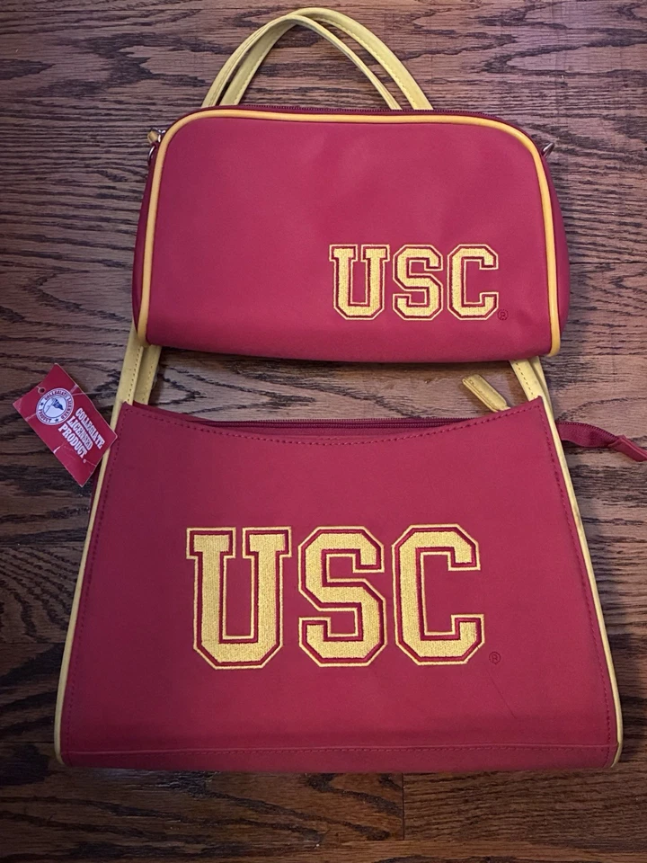 Juego de 2 monederos Sandol Gameday USC Trojans nuevo producto con licencia de la NCAA Foto 2 de 4
