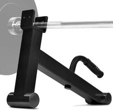 Yes4All Deadlift Jack/Barbell Stand – 19.75 x 14.75 x 4.72 inches, Black 