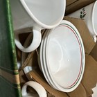 Corelle Winter Holly Christmas Dinnerware Set Plates Bowls Mugs Tumblers — photo 5