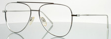 DKNY DK1004 030 Silver Womens Aviator Full Rim Eyeglasses 54-15-135 B:47