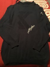 Vtg Karl Kani Jeans Crewneck Pullover Sweatshirt Sweater 90s Embroidered XXL