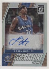 2017 Panini Donruss Optic Signature Series Holo Prizm Larry Hughes #83 Auto nd3