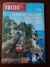 mensile TUTTO TRENO - FERROVIE ITALIANE ANNI '80/'90 n 1 2020  modellismo NUOVO