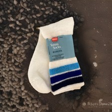 Vintage 16  Length Crew Tennis Sport Sock