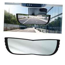 Car Wide-Angle Rearview Mirror, Thickened Anti-glare HD Car Rear View Mirror,