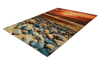 Teppich 160X230 Kurzflor Wohnzimmerteppich Esszimmer Schlafzimmer Mehrfarbig