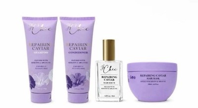Le Chic-Bundle-Repairing Caviar Shampoo -Conditioner -Hair Mask AND Serum-$670