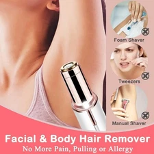Flawless Facial Hair Remover Painless Hair Removal Trimmer Epilator Women Shaver