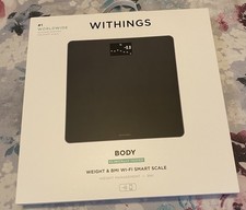 Image of Withings Body Scales Black Smart Body Composition Scales
