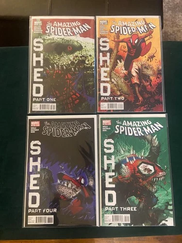 Amazing Spider-man 630-633 Shed Lot Of 4 NM NM+