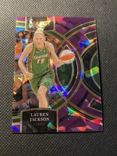2024 Panini Select WNBA  Premier Level Lauren Jackson #133 Purple Ice Prizm /149