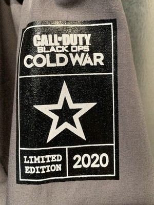 Call Of Duty Black Ops Cold War 2020 Limited Edition Members Only Jacket XL  Gray