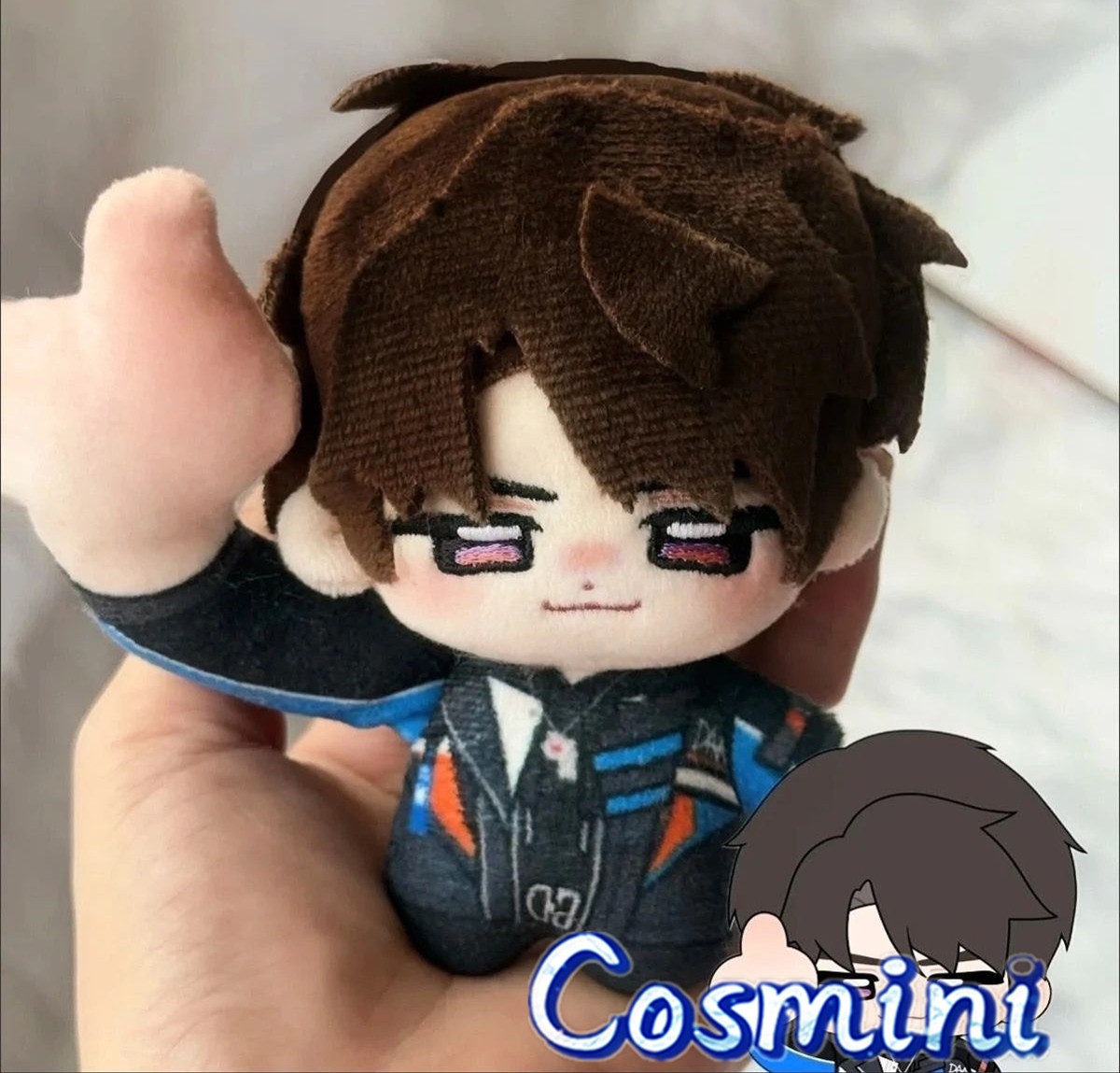 10cm Love and Deepspace Caleb Plush Doll Pendant Toy Plushie