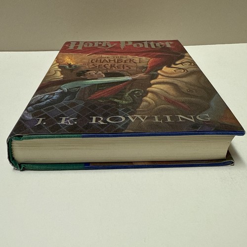 HARRY POTTER AND THE CHAMBER OF SECRETS 1999 TRUE 1st Printing HB DJ With Errors - Picture 2 of 22