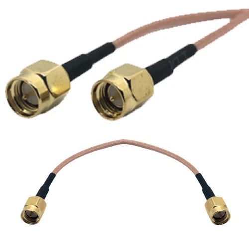 SMA Male to SMA Male Connector 15cm RG316 Cable Pigtail