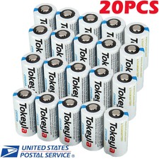20x Tokeyla 3v Cr123a 123 123a Cr17345 3 Volt Lithium Batteries For Camera Usa Ebay