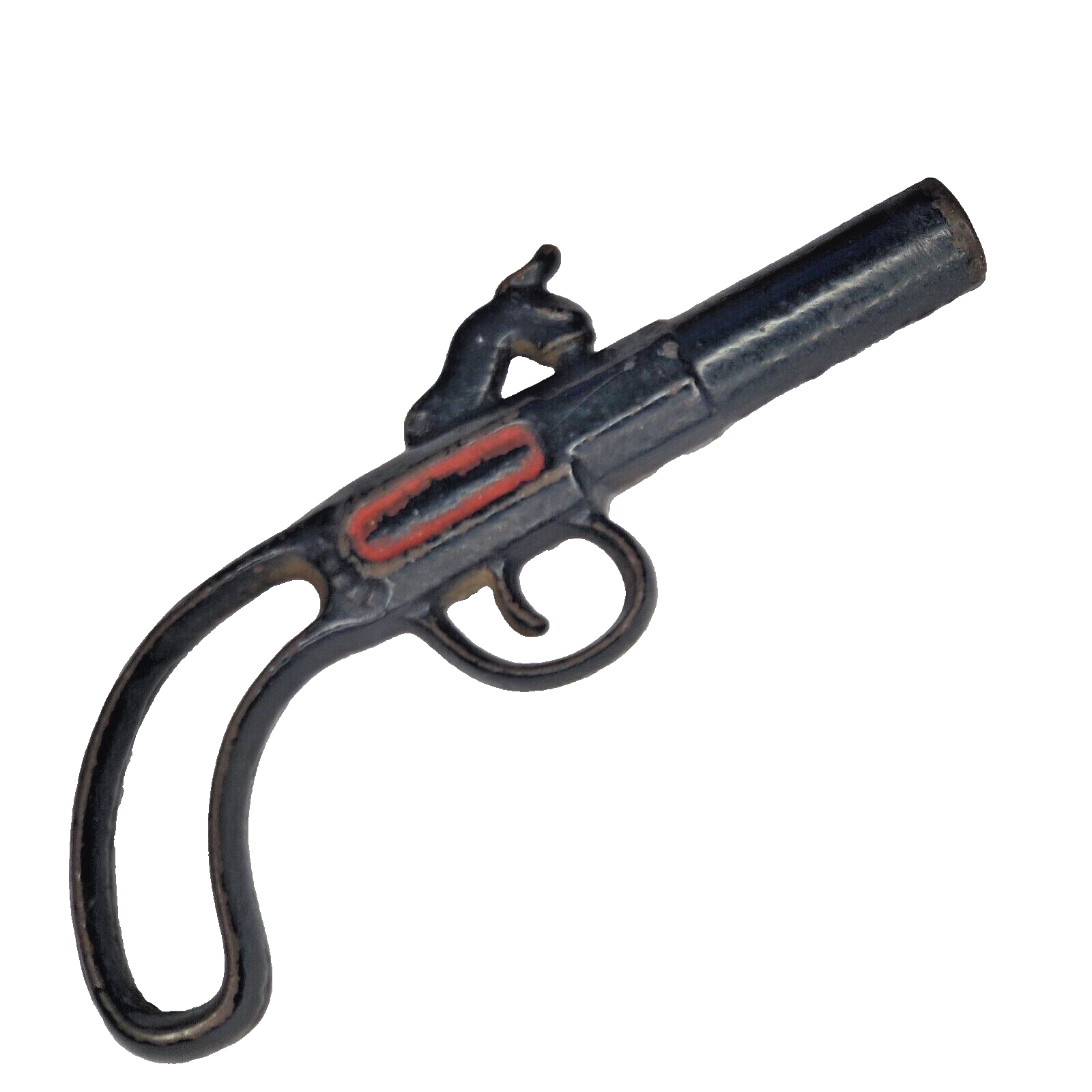 1870s J.E.Stevens Toy Cast Iron Cap FIRECRACKER Gun Pistol Antique RARE