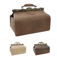 Arzttasche aus Leder | Hebammentasche BERGAMO | Arztkoffer Instrumententasche