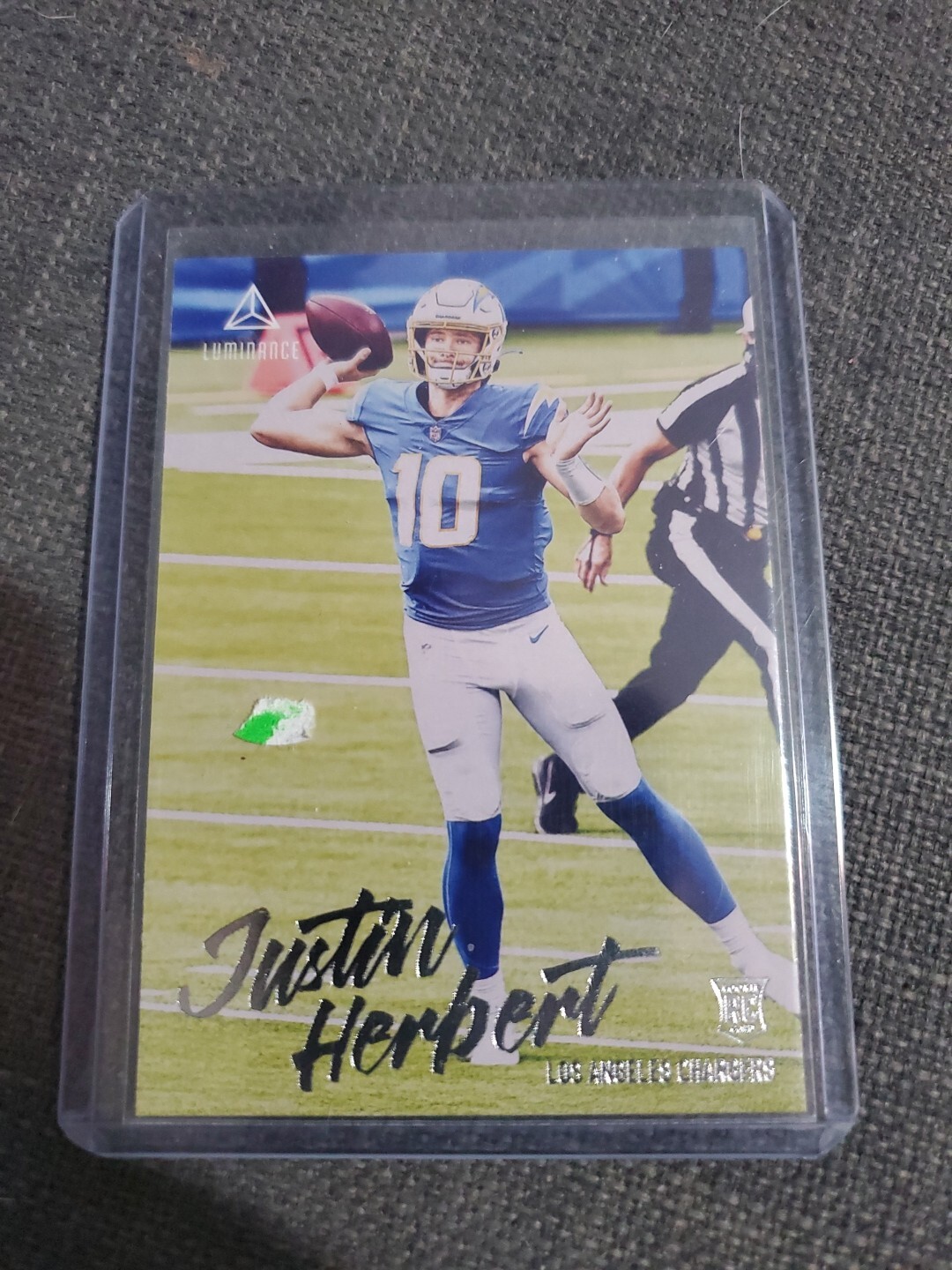 2020 Panini Chronicles - Luminance Update Rookies #203 Justin Herbert (RC)