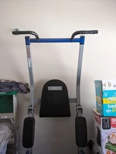 power tower pull up bar dip station