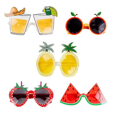 Summer Party Pineapple Strawberry Glasses Fruit Shape Glasses Party Supplies Toy